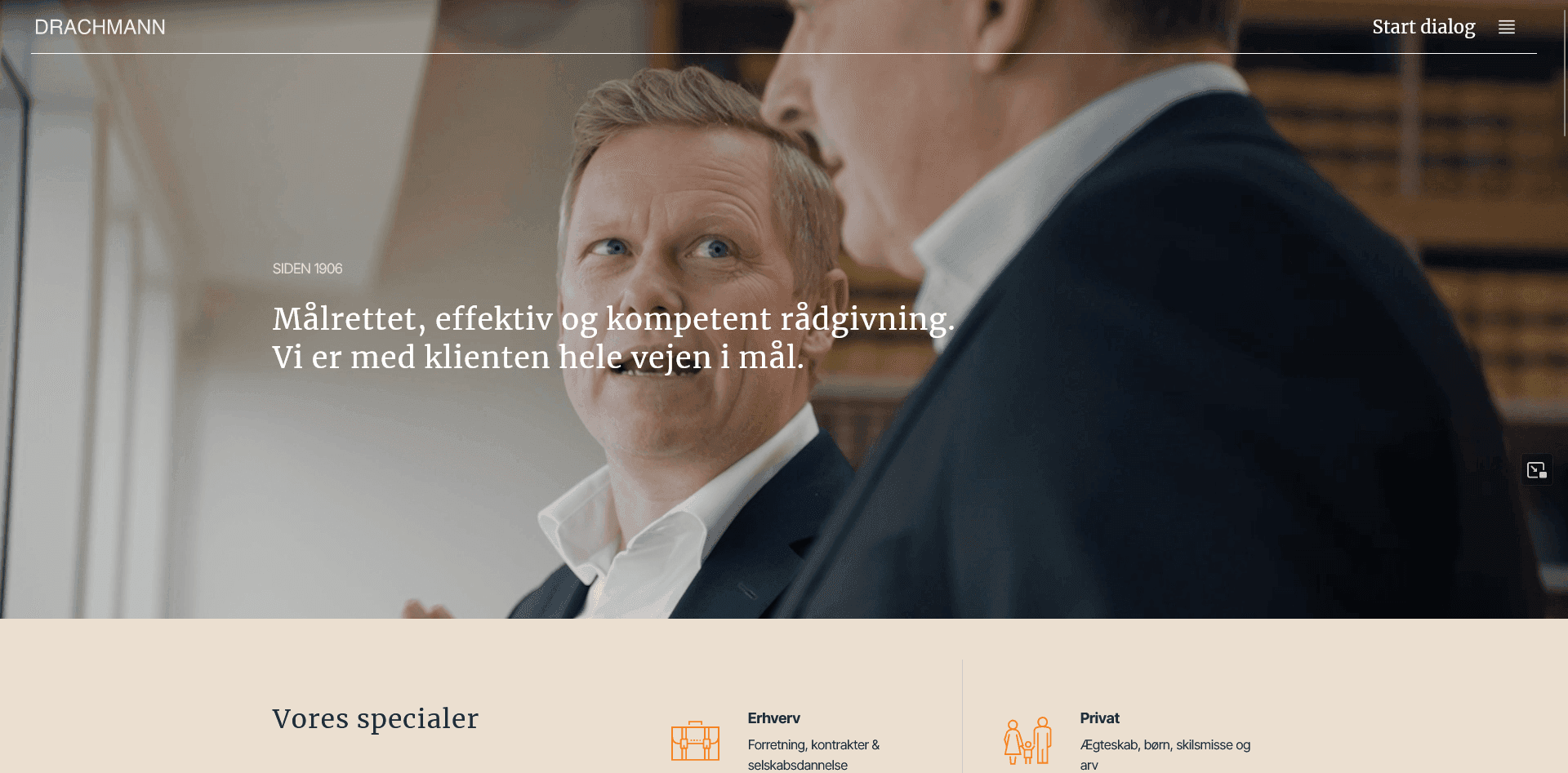 Drachmann homepage